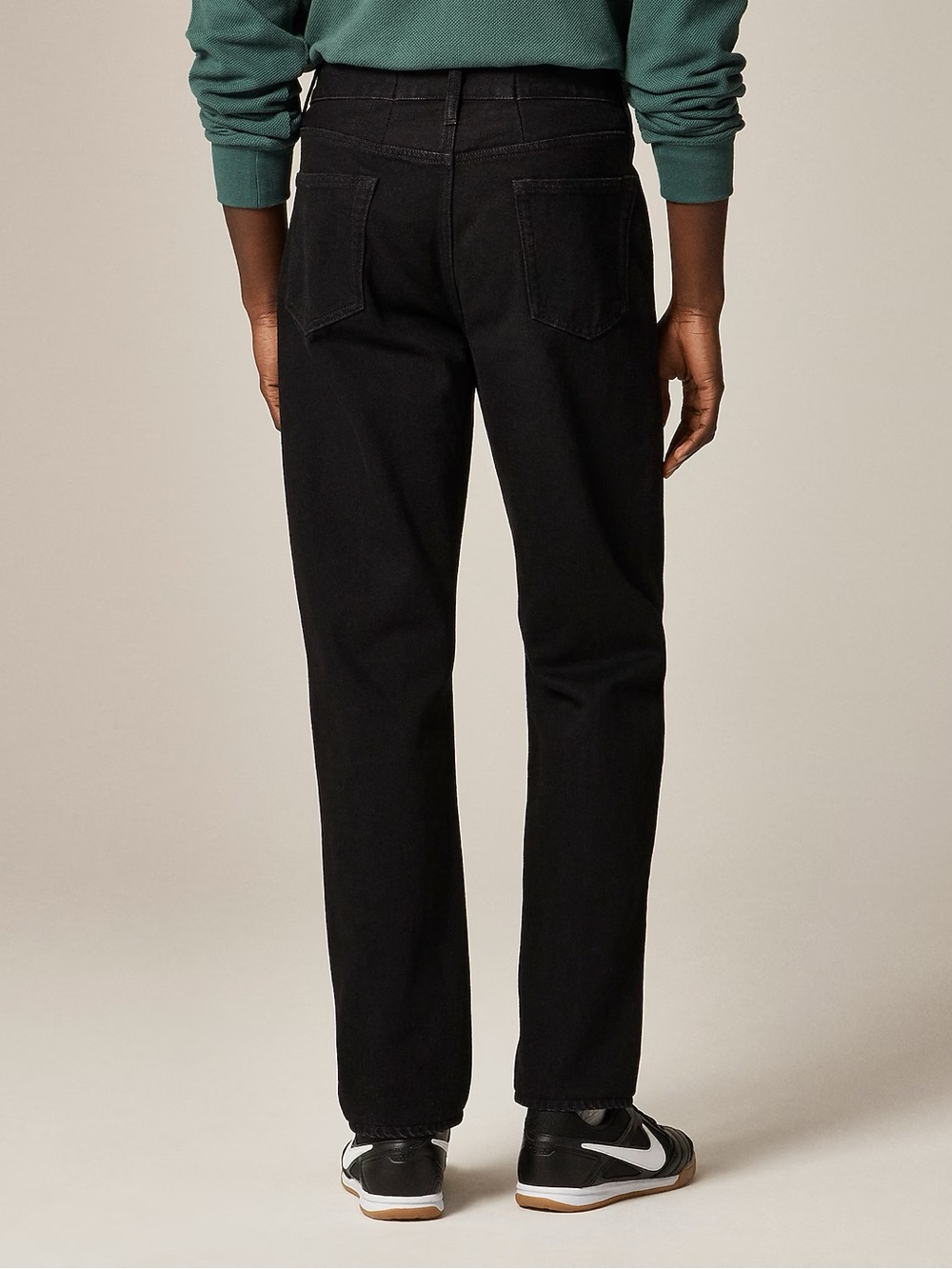 J. Crew Classic Straight jean in black rinse Size 34/30 New! $168 CC325 - Picture 3 of 8